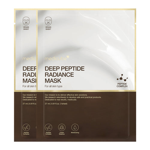 Deep Peptide Radiance Mask - 2 MASKS