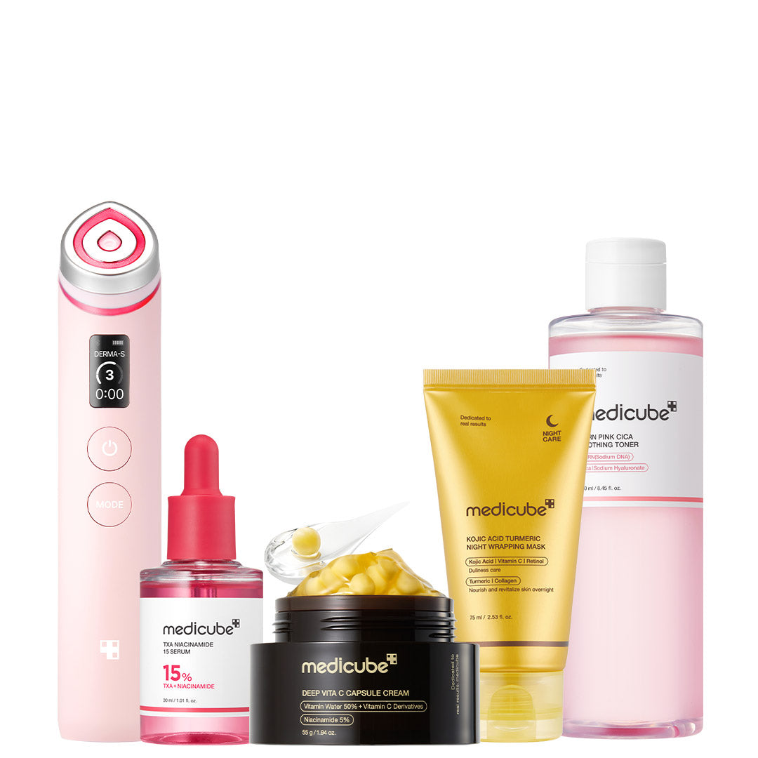 Pink & Gold Ultimate Care Set - Booster Pro Pink